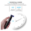 Electric Men Shaver Rechargeable Shaver Trimmer(Black + Blue)