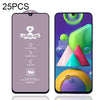 For Samsung Galaxy M21 / M21 2021 25 PCS 9H HD Large Arc High Alumina Full Screen Tempered Glass Film