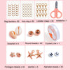24 Grid 6mm Soft Ceramic Bead Flakes DIY Bracelet Necklace Making Materials