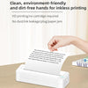 Bluetooth Connection Inkless A4 Printer Portable Mini Student Office Home Photo Printer, Model: X8