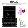 9.7 inch Vertical Screen HD 2.5D Glass Car MP5 Player Android Navigation All-in-one Machine, Specification:Standard+4 Lights Camera