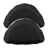 1pair Sneakers Martin Boots Anti-Abrasion Heel Stickers Heel Invisible Self-Adhesive Shoe Stickers, Color: Black Thick
