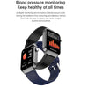 T50 1.85 inch Silicone Band IP67 Waterproof Smart Watch Supports Voice Assistant / Health Monitoring(Red)