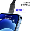 ENKAY ENK-CB134 4-in-1 60W USB-A / Type-C to 8 Pin / Type-C Nylon Braided Magnetic Fast Charging Data Cable, Cable Length:1.2m
