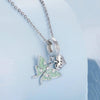 DIY Bracelet Beading Accessories Fresh Natural S925 Silver Pendant, Style: Four-leaf Clover BSC667