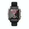C20Plus 1.81-inch Health Monitoring Waterproof Bluetooth Call Smart Watch, Color: Black Leather