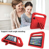 For Amazon Fire 7 2022 Handle EVA Shockproof Tablet Case with Triangle Holder(Red)