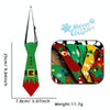 Christmas Children Cartoon Ties Holiday Party Performance Costume Props, Color: Elves
