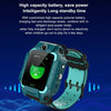 Q19 1.44-inch 360-degree Rotating Positioning Camera Smart Waterproof Children Calling Watch(Green)