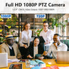 YANS YS-H23UT USB HD 1080P 3X Zoom Video Conference Camera for Large Screen, Support IR Remote Control(Grey)