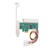 PCI-E to PCI Adapter Card Converter with 4Pin Power Supply
