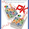 Q2 Tangram Hualongdao Geometry Puzzle Electronic Puzzle Transformation Toy(White)