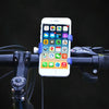360 Degree Rotatable Aluminum Alloy Phone Bracket for Bicycle, Suitable for 50-100mm Device(Red)