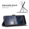 For Nokia G21 / G11 Magnetic Clasp RFID Blocking Anti-Theft Leather Case(Black)