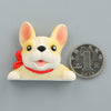 Home Decoration Originality French Bulldog Tie 3D Fridge Paste, NO Magnetic