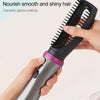 Five-in-one Multifunctional Head-changing Hairbrush Comb Straight Dual-purpose Electric Straight Hair Comb(EU Plug)