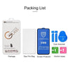 For iPhone 12 / 12 Pro 9H 10D Full Screen Tempered Glass Screen Protector(Black)