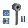 High-Pressure Handheld Shower Head With 5 Spray Modes Filtered Showerhead, Spec:  Kit Gray