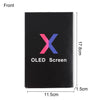 50x Black Cardboard Boxes for iPhone X LCD Screen