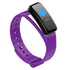 CHIGU C1Plus Fitness Tracker 0.96 inch IPS Screen Smartband Bracelet, IP67 Waterproof, Support Sports Mode / Blood Pressure / Sleep Monitor / Heart Rate Monitor / Fatigue Monitor / Sedentary Reminder (Purple)