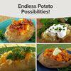 Microwave Bacon And Potato Jar Baking Gadgets
