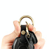 HP-A009 Motorcycle Cowhide Leather Induction Key Protective Cover for Harley Sportster S(Green)