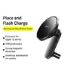 Baseus WXJN-01 Big Energy Car Mount Wireless ChargerFor Dashboards and Air Outlets(Cyan Black)