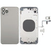 iPhone XS Max Back Cover, iP15 Pro Max Style (Titanium)