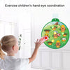 Kindergarten Indoor Outdoor Sticky Target Ball Toys With 12 Balls, Style: 100 Point Numbers