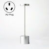 JB-TD003 I-Shaped Table Lamp Creative Decoration Retro Dining Room Bar Table Lamp, Specification: AU Plug(Silver)