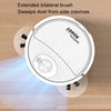 Intelligent Sweeping Robot Sweeping Mopping Suction 3 In 1 Cleaning Machine(8088 Black)
