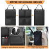 Car Hanging Back Seat Trunk Storage Bag Trunk Oxford Cloth Hanging Bag (Black)