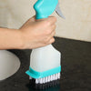 4 In 1 Double-sided Glass Wiper Window Squeegee Portable Spray Mirror Car Glass Cleaner  YJ520