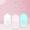 Rechargeable Personal Safety Alarm 130dB LED Flashlight White IP44