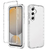 For Samsung Galaxy A16 5G Shockproof Clear Gradient PC + TPU Phone Case(Transparent)