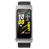 K20 1.14 inch Silicone Band Earphone Detachable Life Waterproof Smart Watch Support Bluetooth Call(Black Silver)