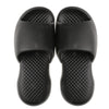 Summer Super Thick Soft Bottom Plastic Slippers Men Indoor Defensive Household Bath Slippers, Size:40-41(Black)