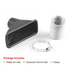 Car Modified Front Bumper Carbon Fiber Intake Pipe