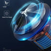 120W Car Vacuum Cleaner Car Small Mini Internal Vacuum Cleaner, Specification:Wireless, Style:Turbine Motor