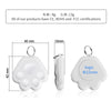 2-Pack Bluetooth Tracker Pet Key Finder. Anti-Lost Alarm. Black