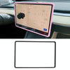 For Tesla Model3/Y Screen Bumper Protective Cover Silicone Frame(Black)
