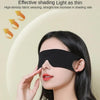Strong Blackout Soft Relieve Fatigue Eye Protection Skin-Friendly Breathable Elasticity Washable Eye Mask, Size: M(Pink)