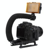 C-Shape Mount Holder Handle for DSLR / Camcorder DV