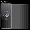 For Asus ROG Phone 7 Ultimate 50pcs 0.26mm 9H 2.5D Tempered Glass Film