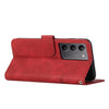 For Realme C75 / V60 Pro Stitching Calf Texture Buckle Leather Phone Case(Red)