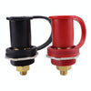 Pair 250A Car Stud Battery Charger Binding Post(Black + Red)