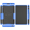 For Huawei MatePad T 8 Tire Texture Shockproof TPU + PC Protective Case with Holder(Blue)