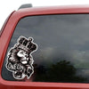 5 PCS YJZT One Love Lion Crown PVC Animal Car Sticker, Size: 10x15.3cm