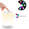 388 Atmosphere Light Music Table Lamp Multifunctional Wireless Bluetooth Speaker , with LED Light & Handle, Support AUX IN & Hands-free Answer & TF Card
