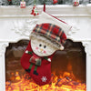 Snowman Christmas Ornament Decoration Christmas Stocking Gift Bag Pendant